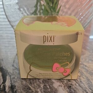 Pixi Green Hello Kitty Patches